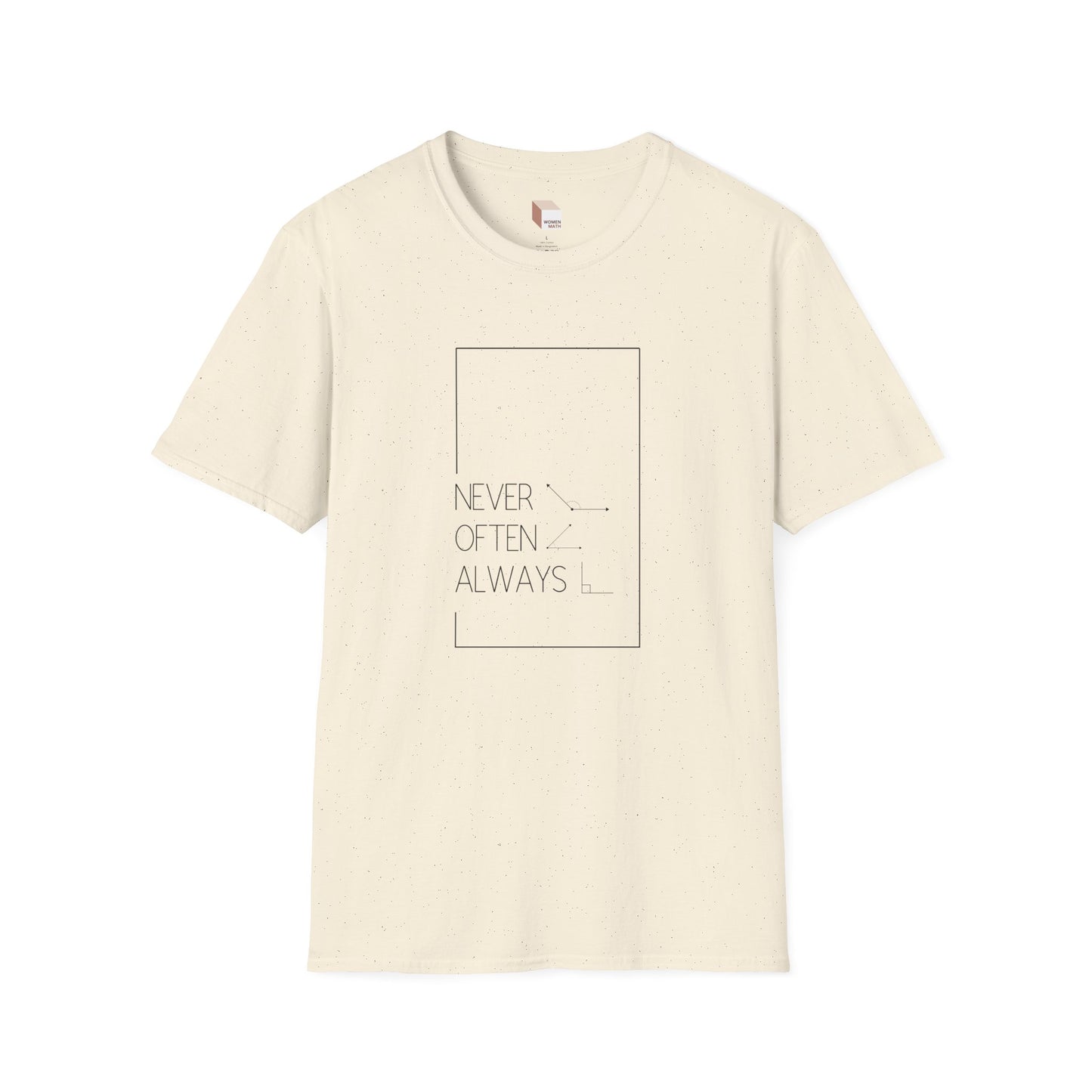 Geometric Pun T-Shirt Light Rarely Obtuse Often Acute Always Right