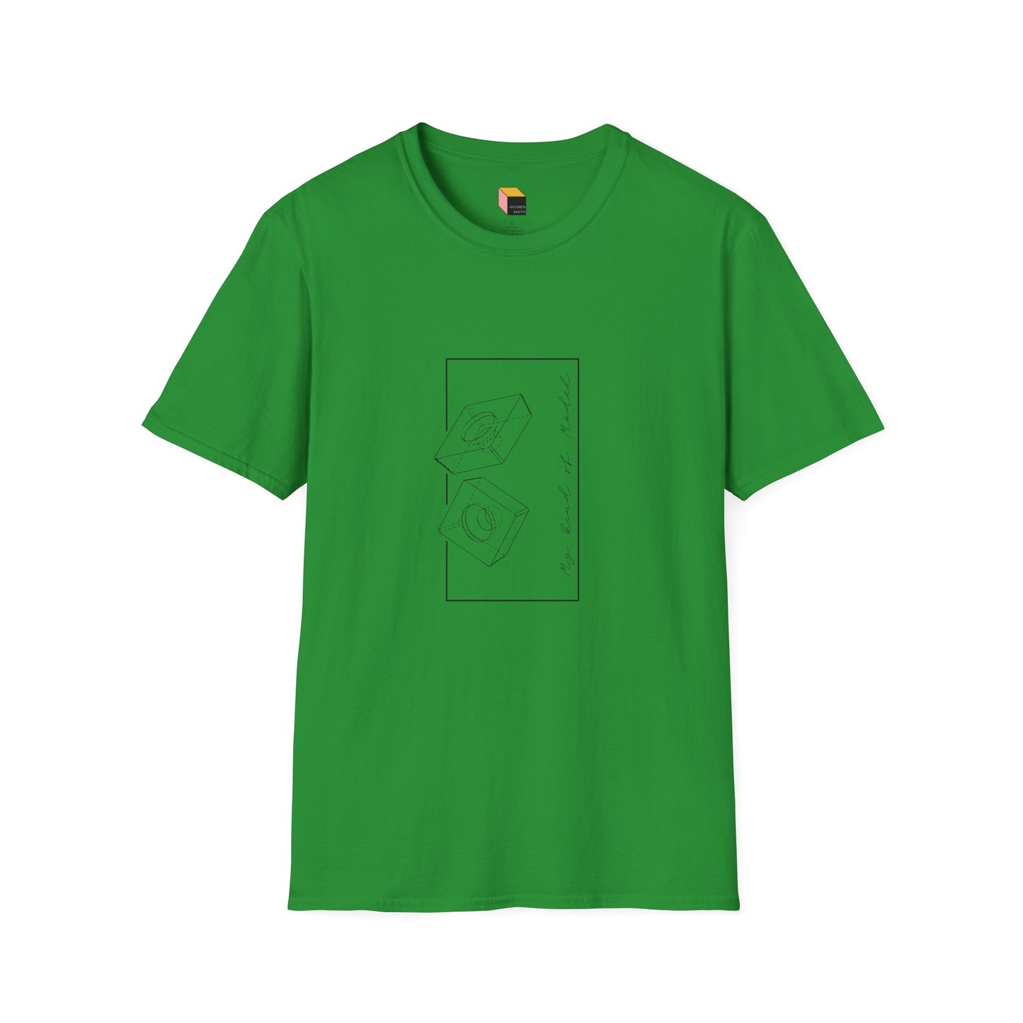 3D Model Pun. Engineer's T-Shirt - colored tees