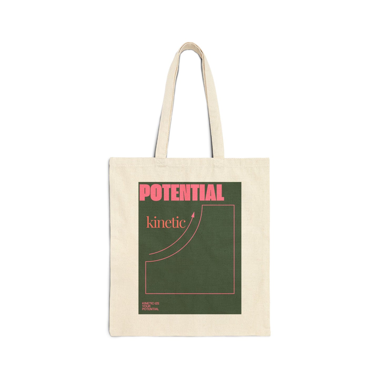 Tote Bag - Physics and Engineering Energy Pun Design - Natural
