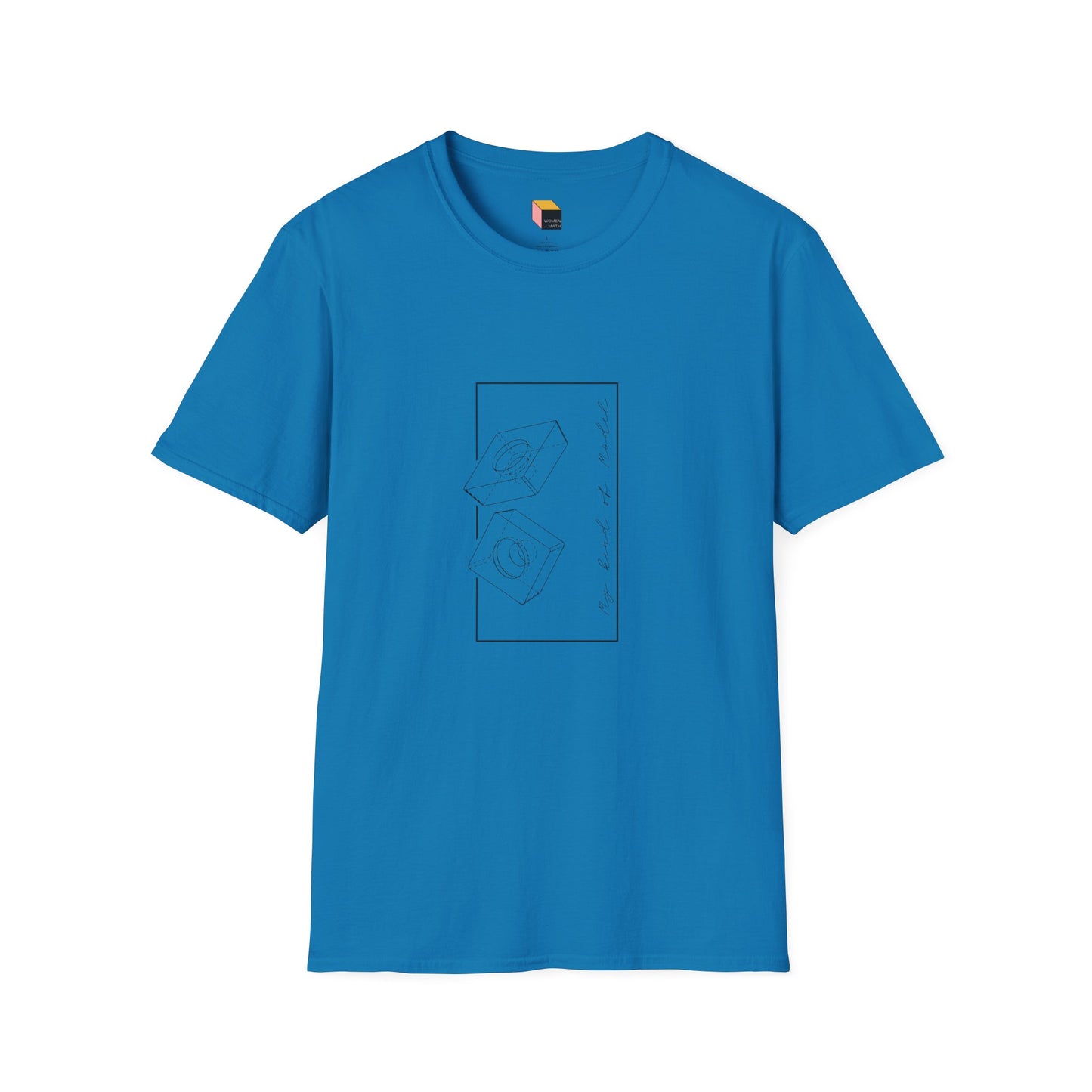 3D Model Pun. Engineer's T-Shirt - colored tees
