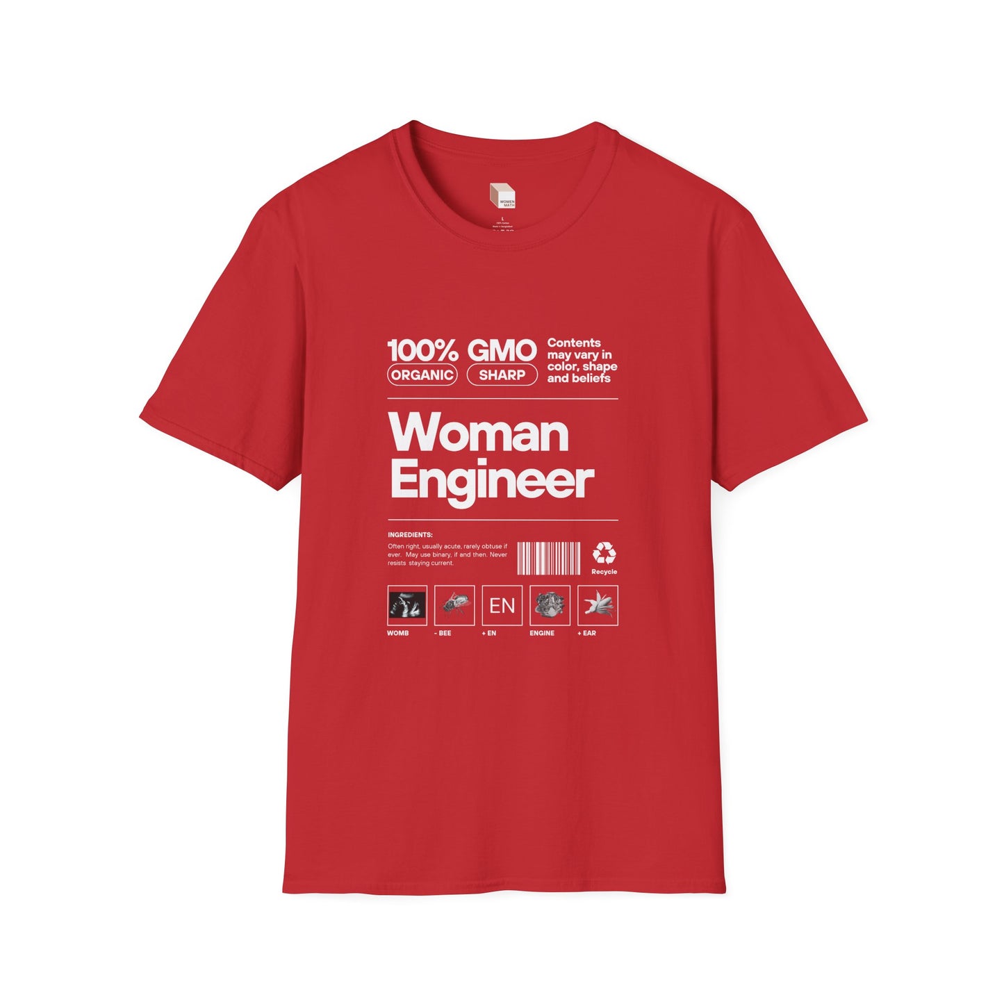 Women Engineer Pun T-Shirt - Unisex Softstyle