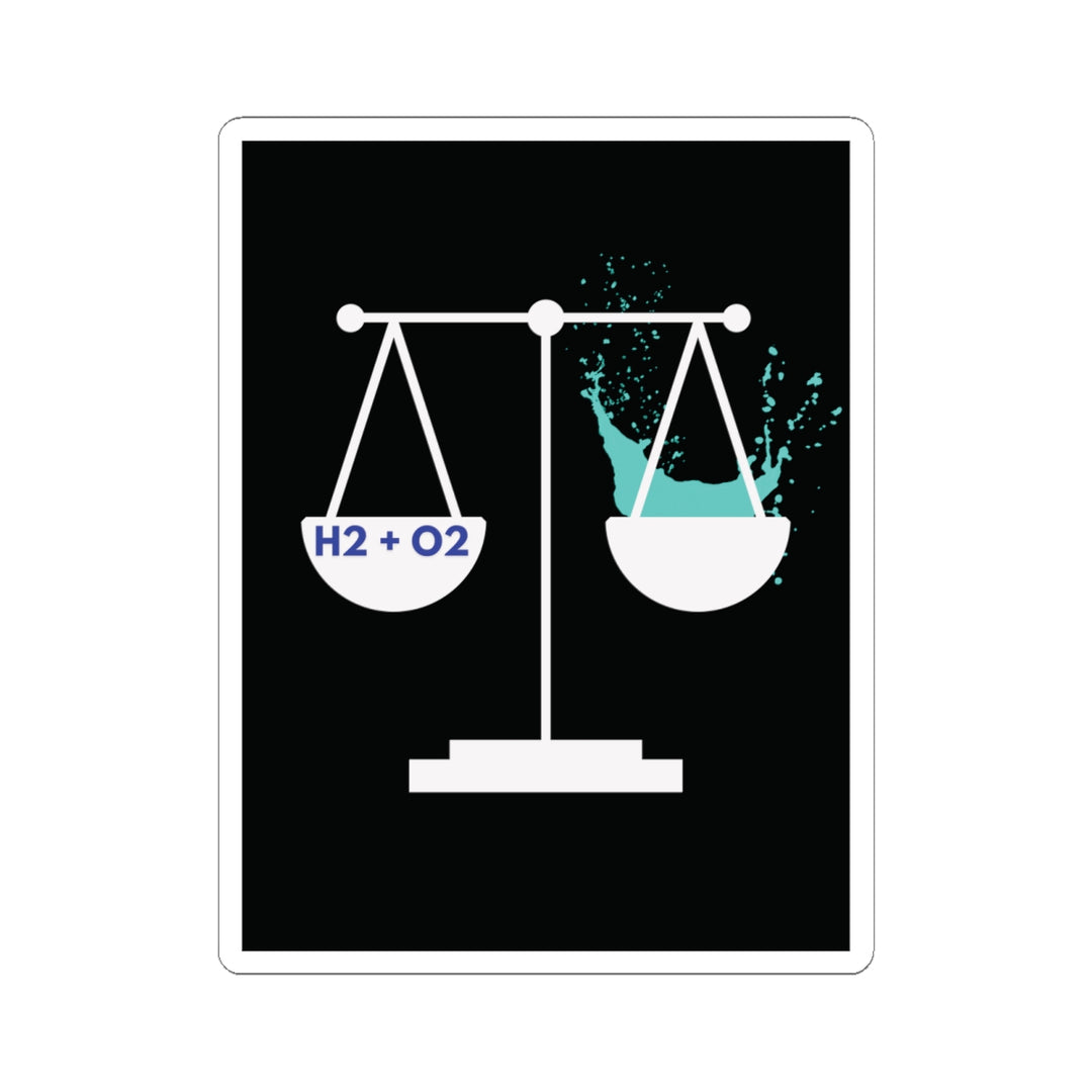 Sticker: Chemistry Pun - A Balanced Equation