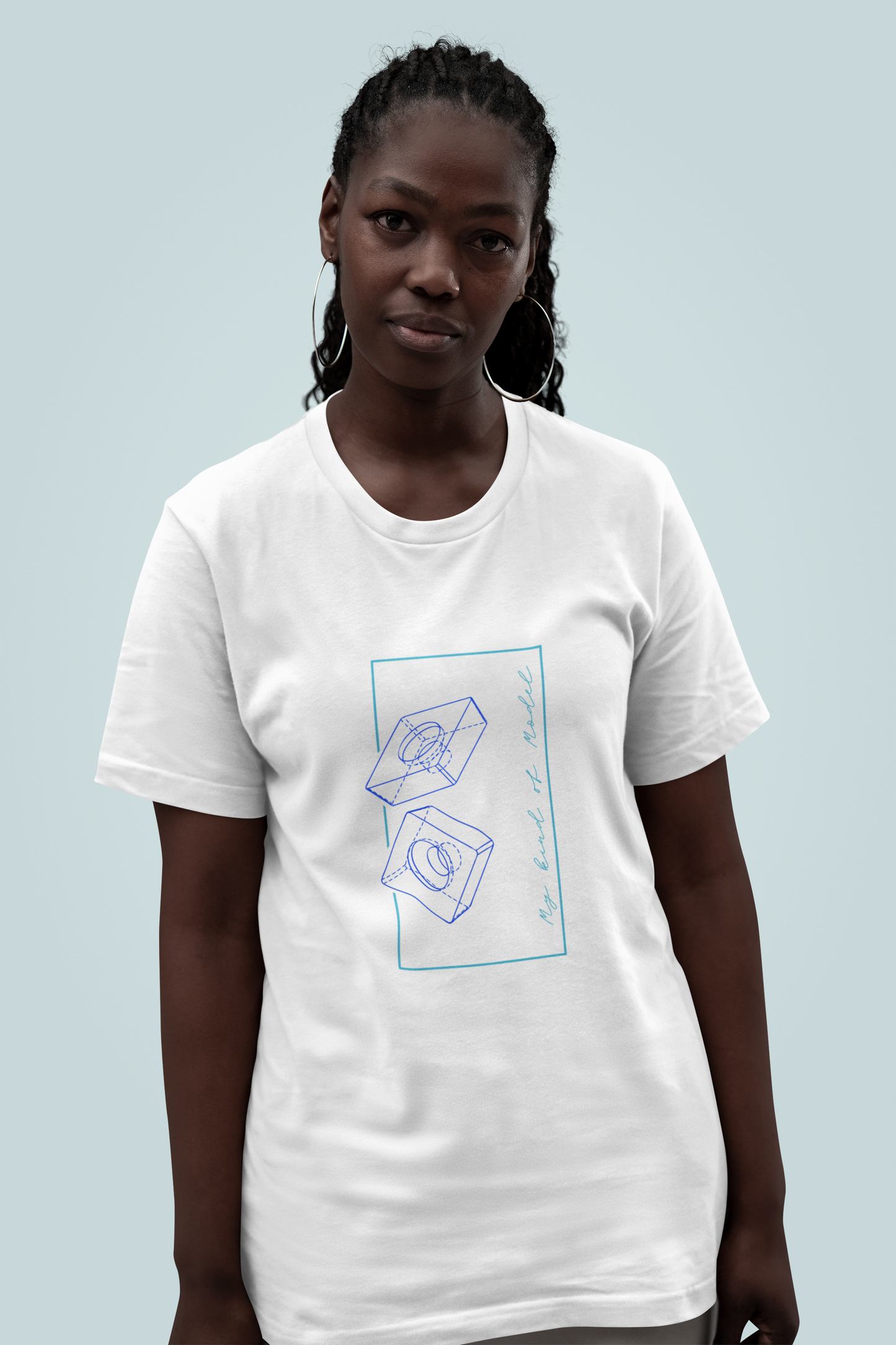 3D Model Pun. Engineer's T-Shirt