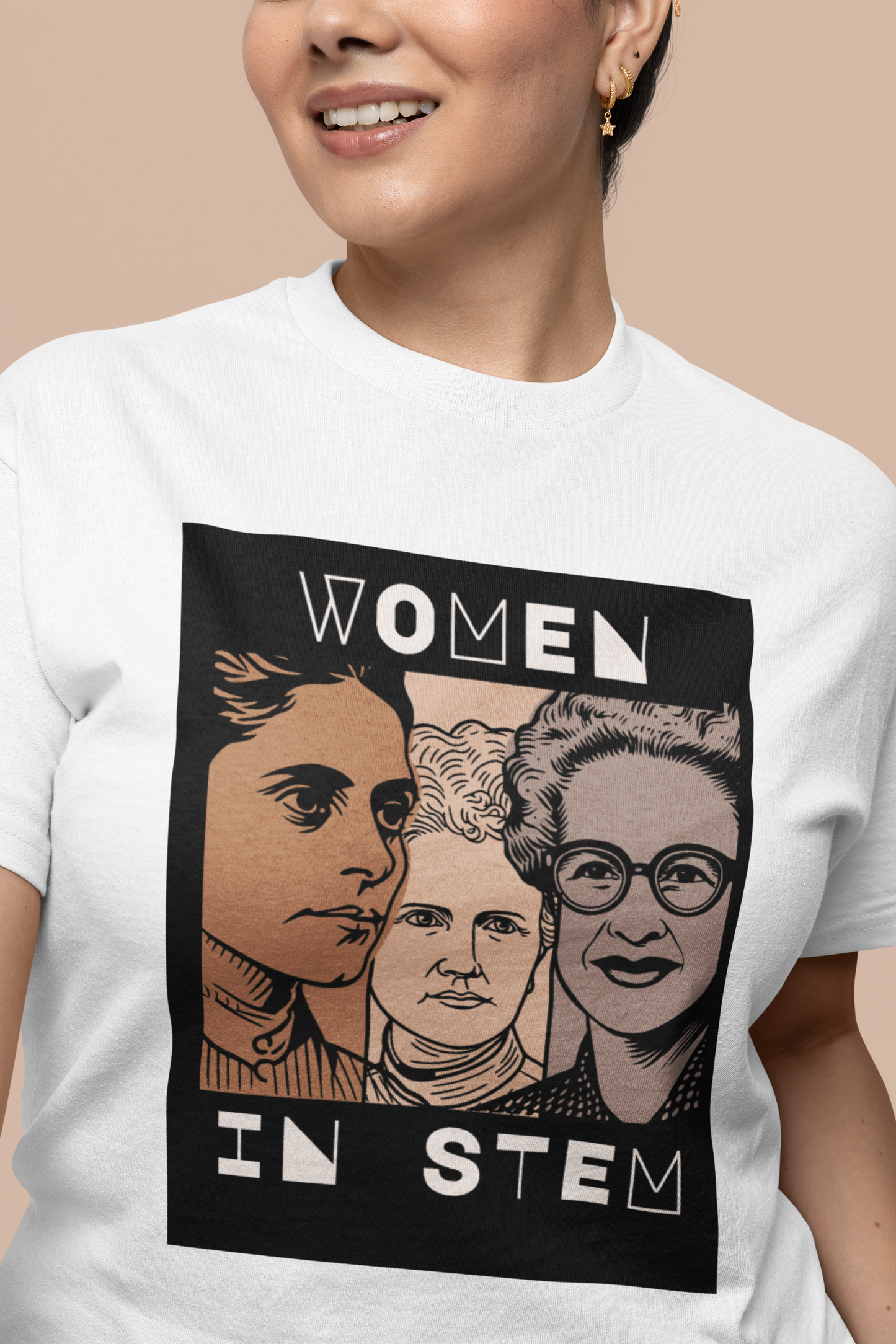 Women of STEM Portraits T-Shirt