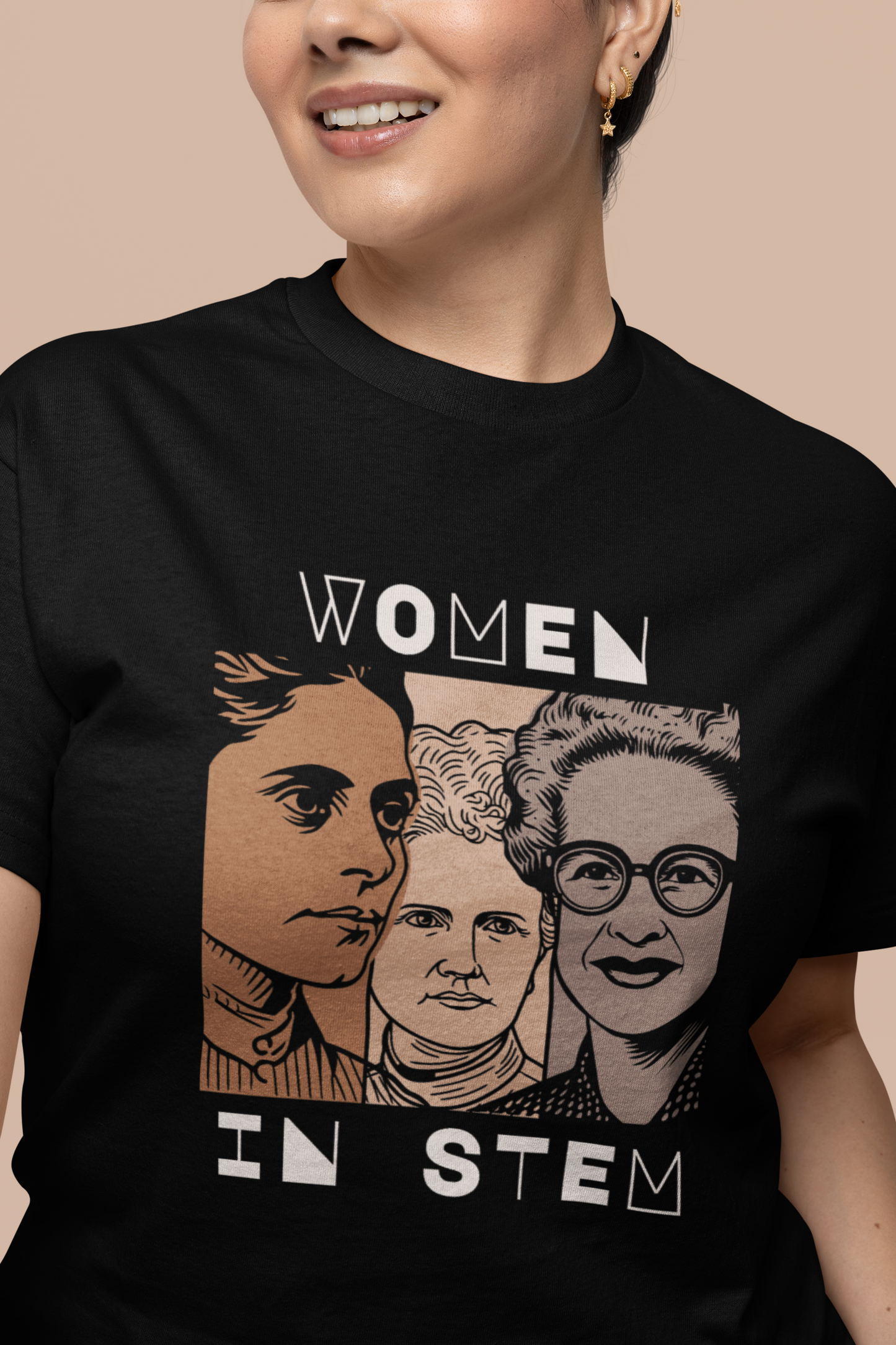 Women of STEM Portraits T-Shirt