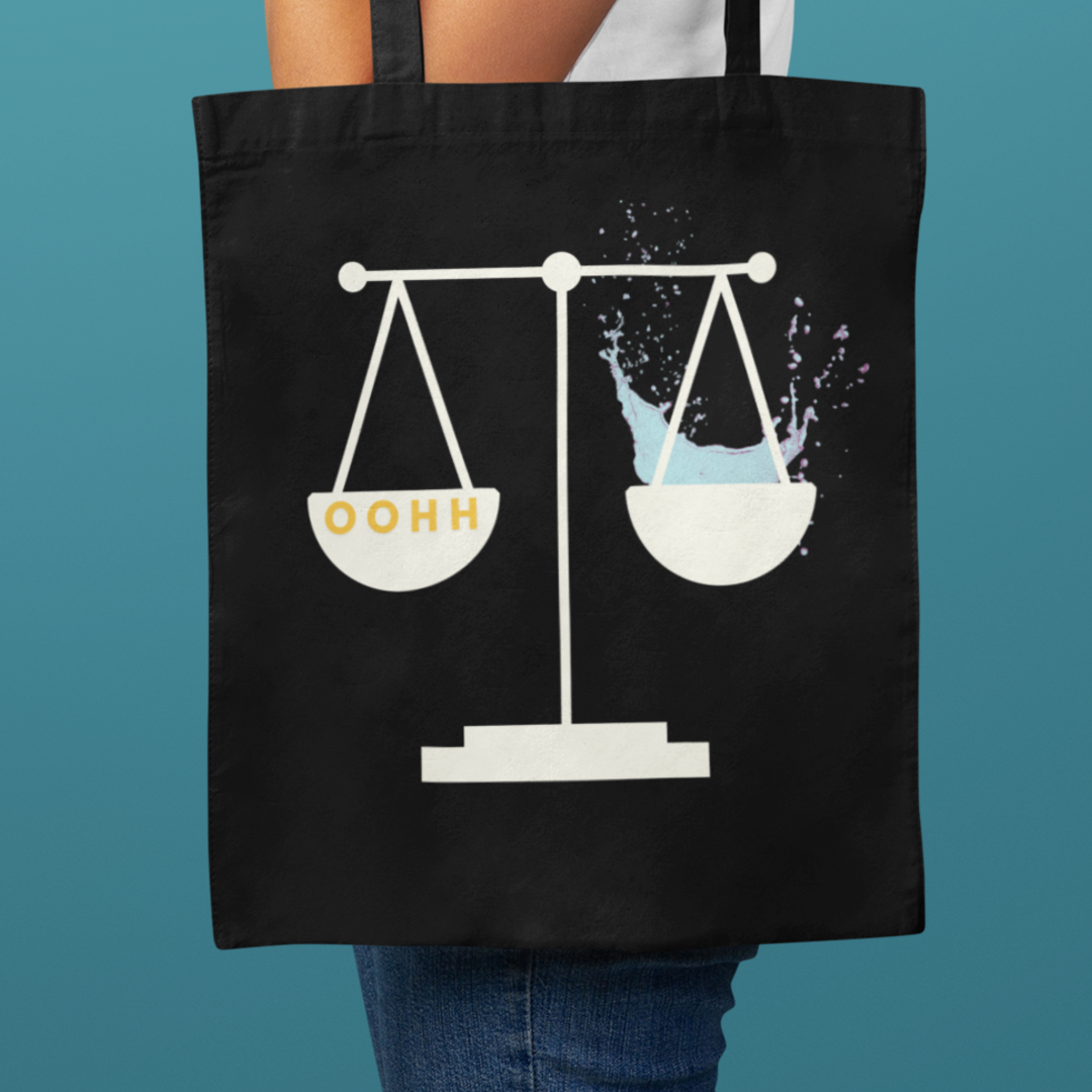 Tote Bag Chemistry Pun - Cotton Canvas