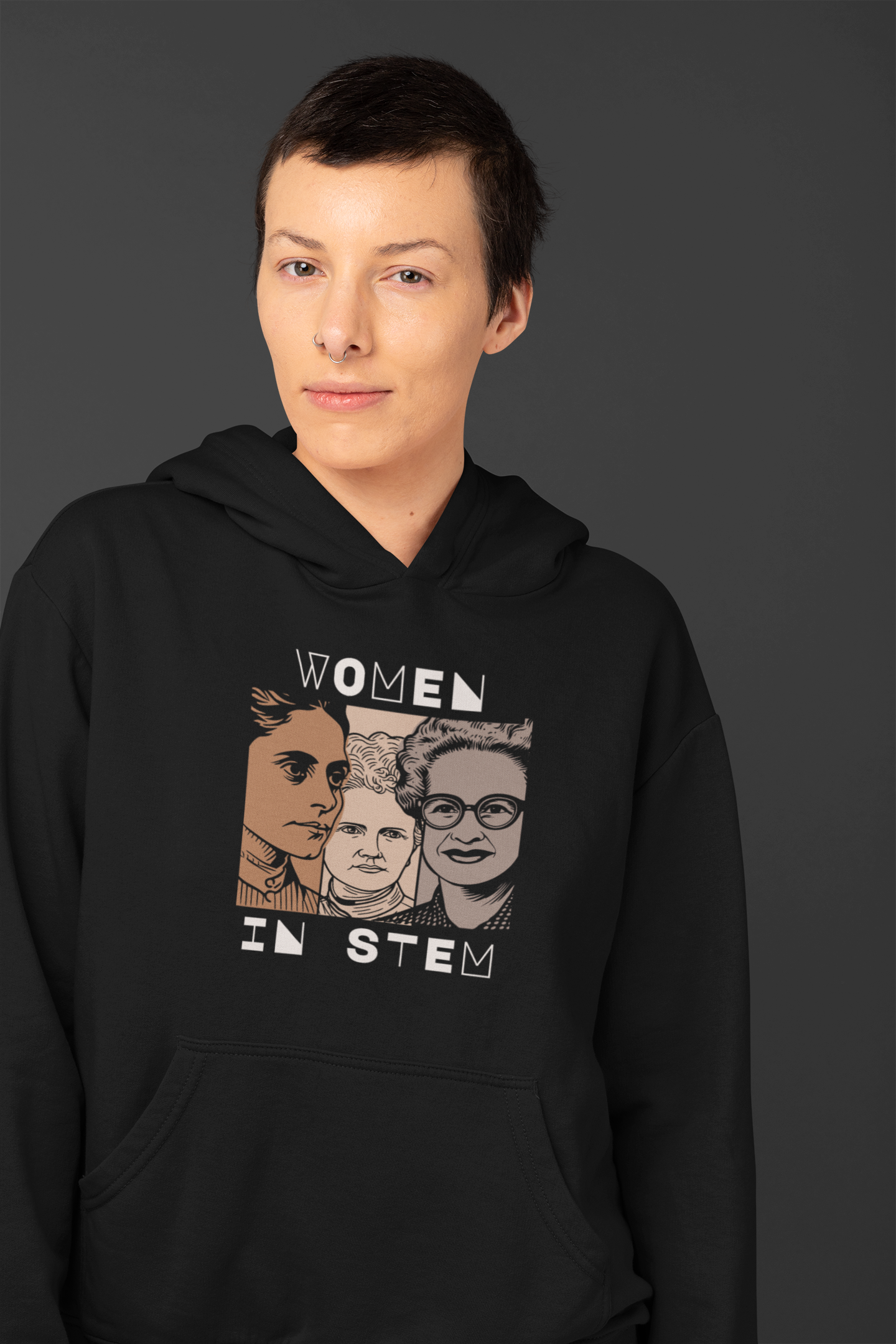Famous Women in STEM Hoodie for Women