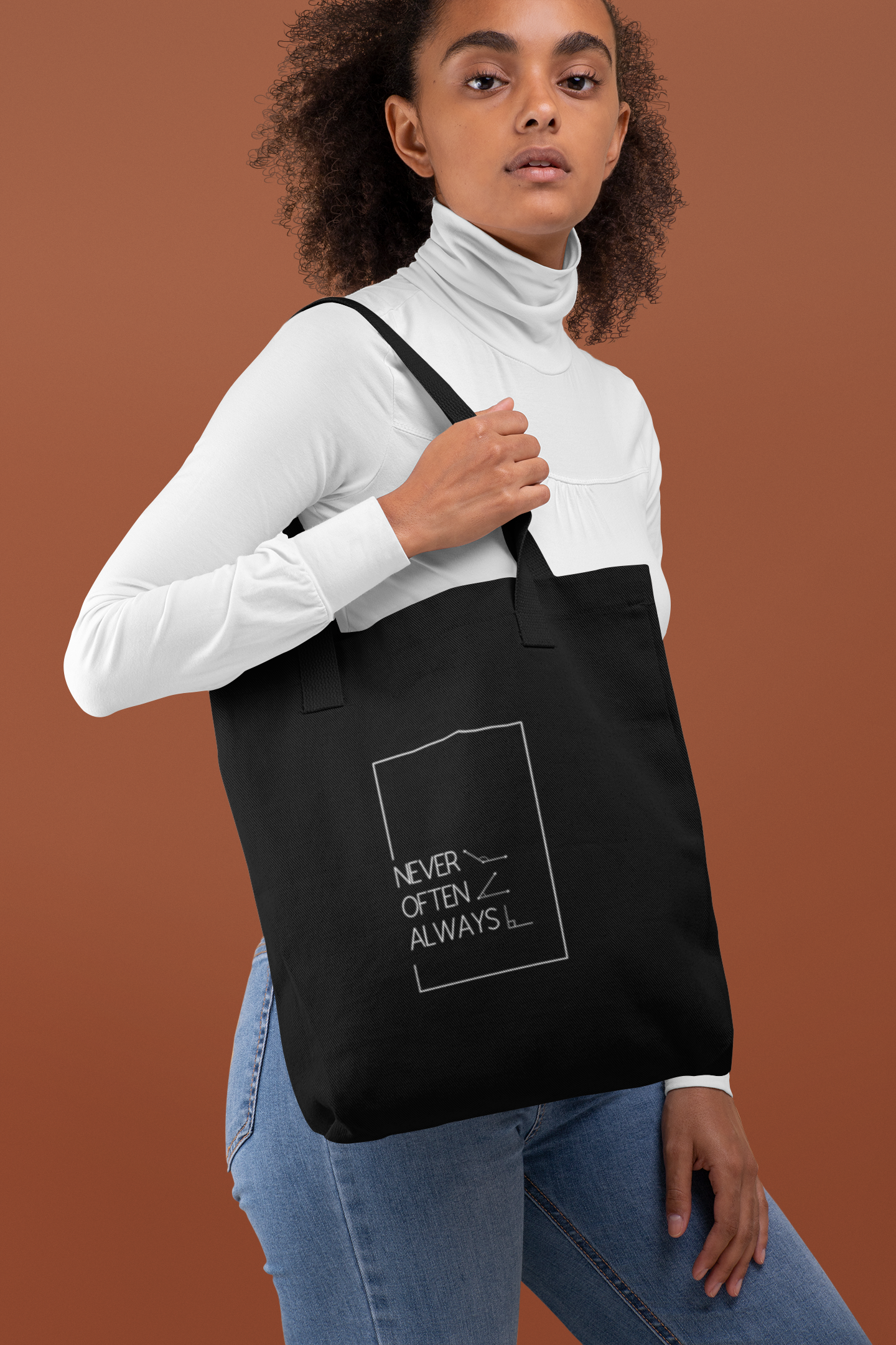 Totes with unique designs. Rarely Obtuse. Often Acute. Always Right.