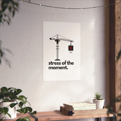 Vertical Poster - Structural Engineering Pun