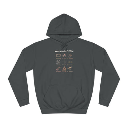 Pioneering Women in STEM Hoodie for Women - Stylish and Comfy Winter Wear