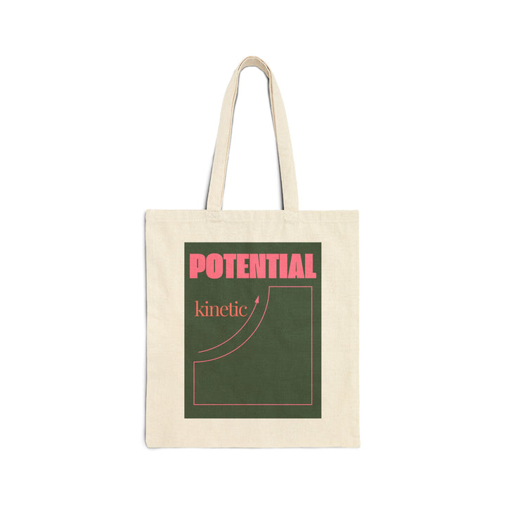 Tote Bag - Physics and Engineering Energy Pun Design - Natural