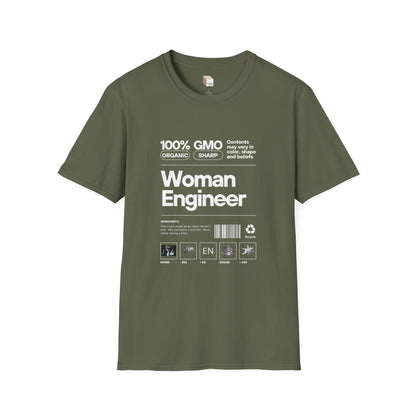Women Engineer Pun T-Shirt - Unisex Softstyle