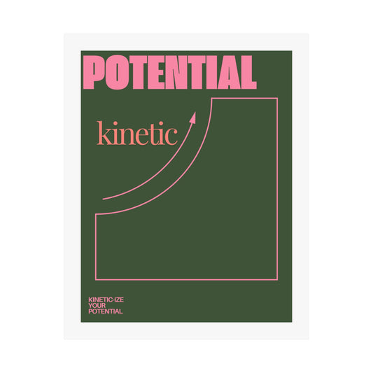 Vertical Posters - Physics and Engineering Pun about Energy - White