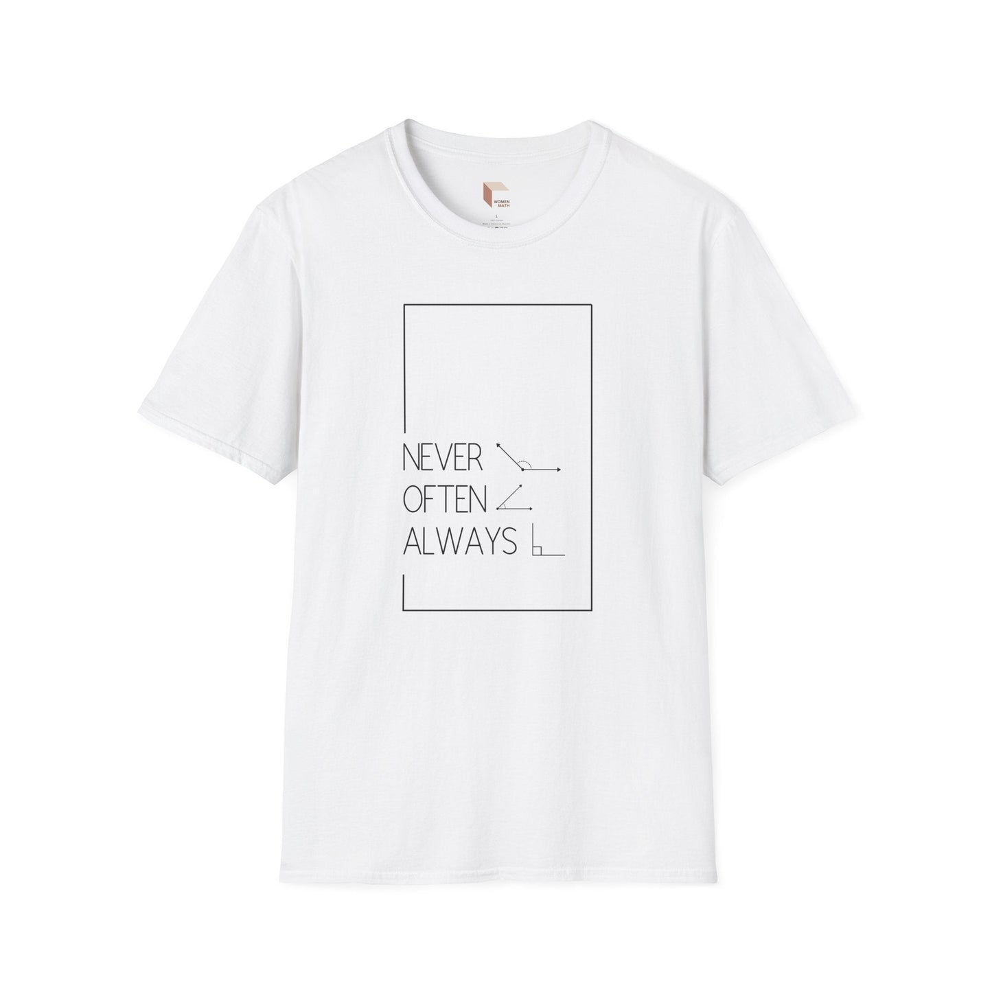 Rarely Obtuse. Often Acute. Always Right. Loose Graphic Tees. Product vendor