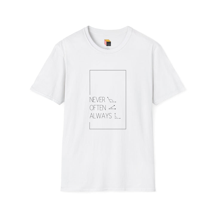Geometric Pun T-Shirt Light Rarely Obtuse Often Acute Always Right