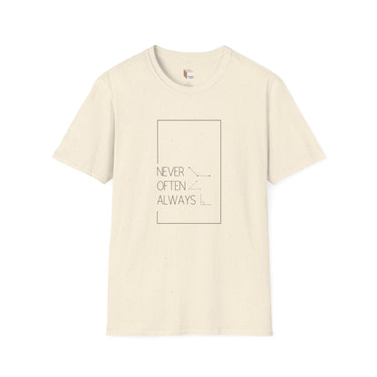 Geometric Pun T-Shirt Light Rarely Obtuse Often Acute Always Right