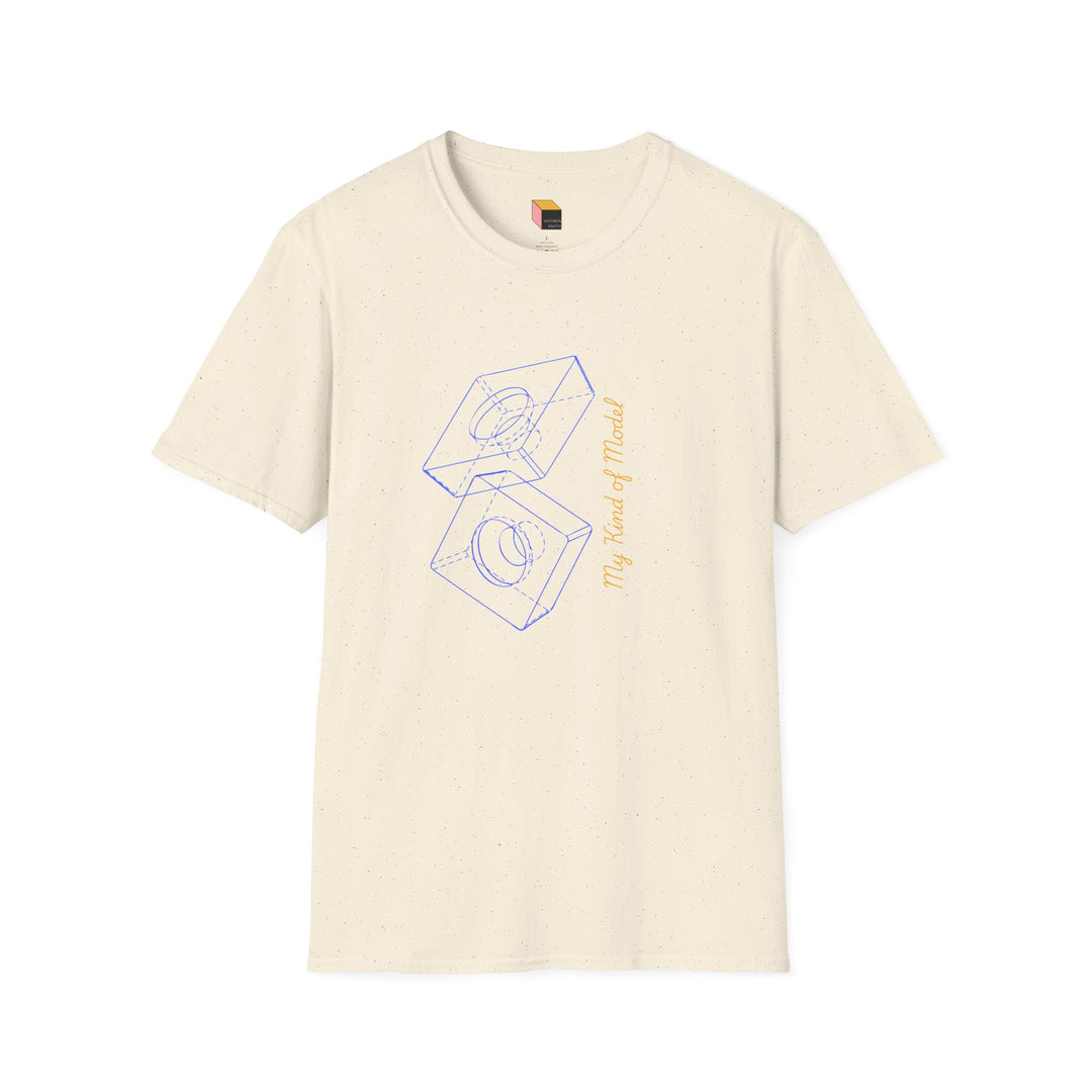 3D Model Pun. Engineer's T-Shirt