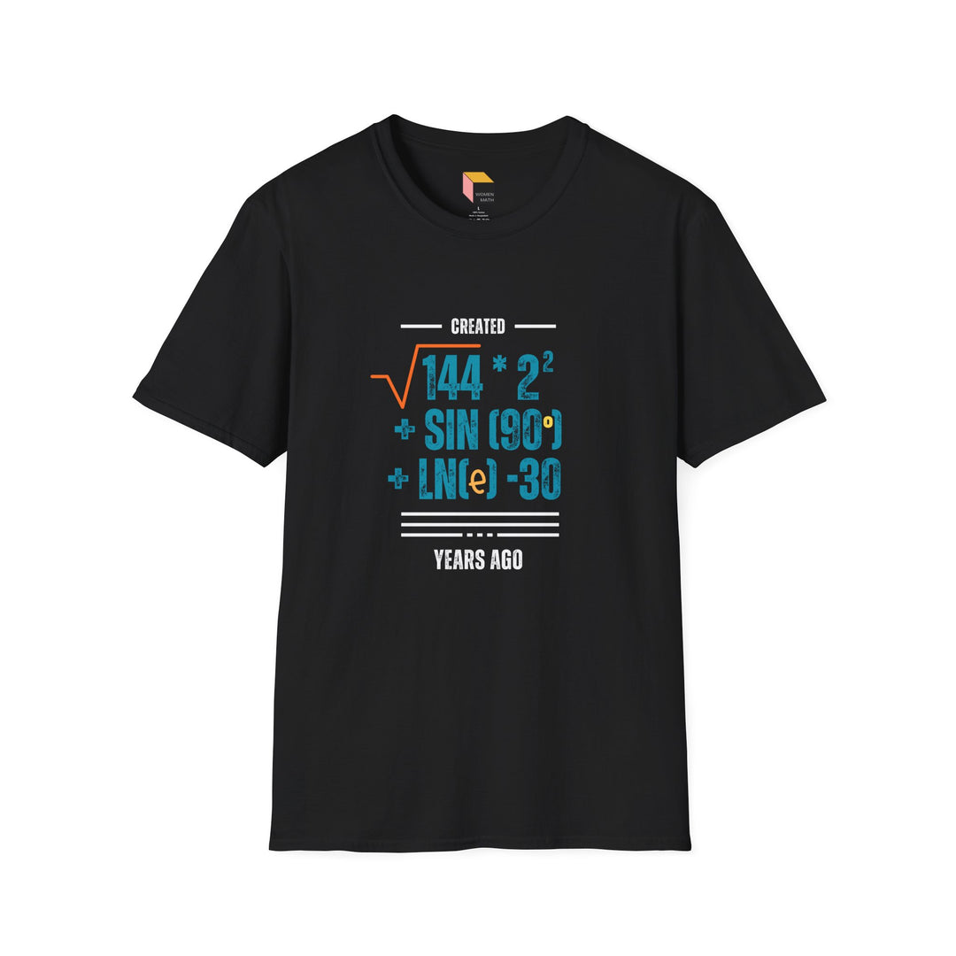 20th Birthday Equation T-Shirt - Unisex Dark