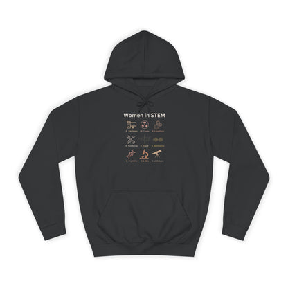 Pioneering Women in STEM Hoodie for Women