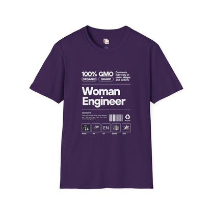 Women Engineer Pun T-Shirt - Unisex Softstyle