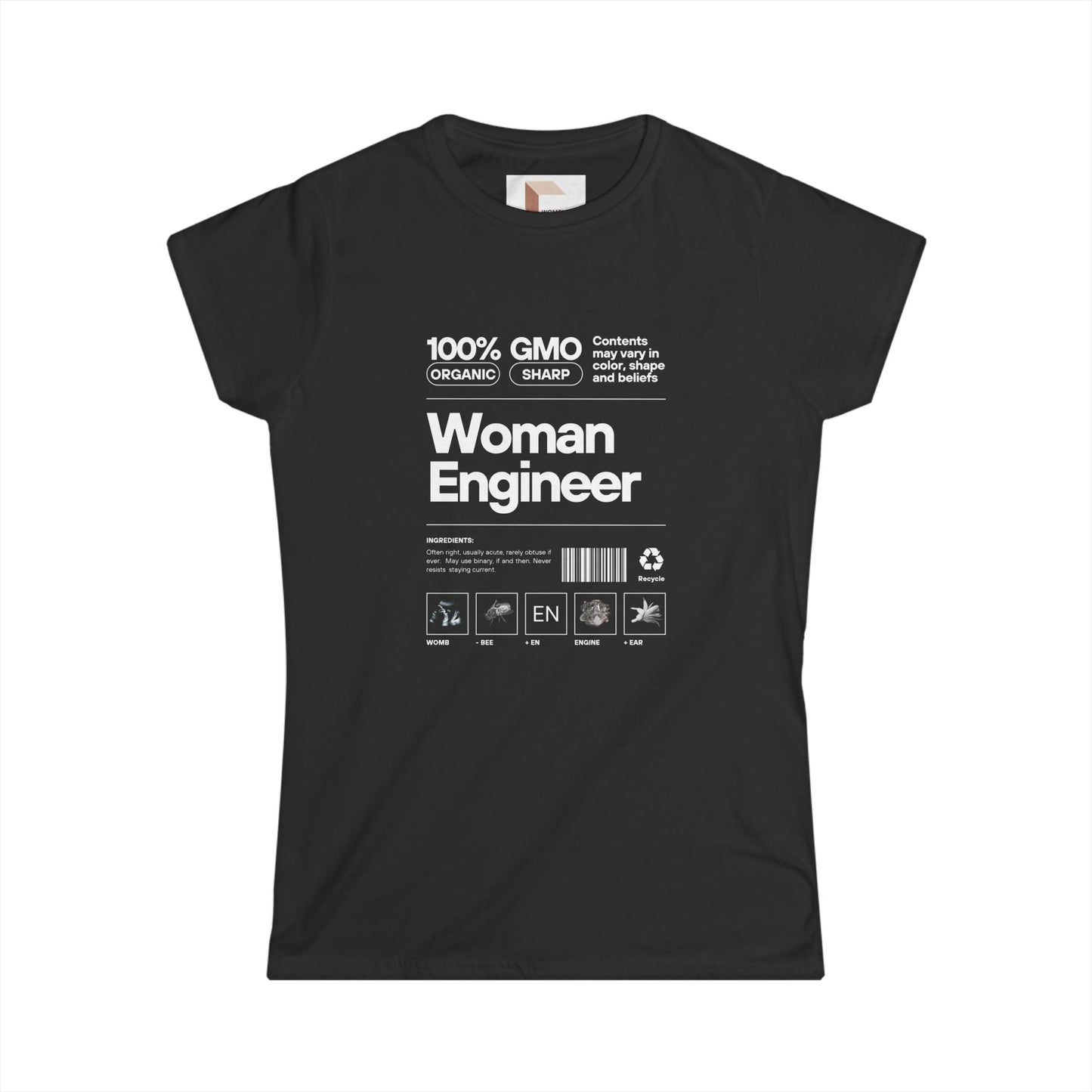 Woman Engineer. Product vendor