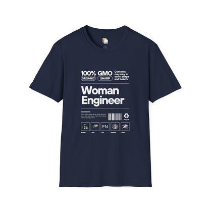 Women Engineer Pun T-Shirt - Unisex Softstyle