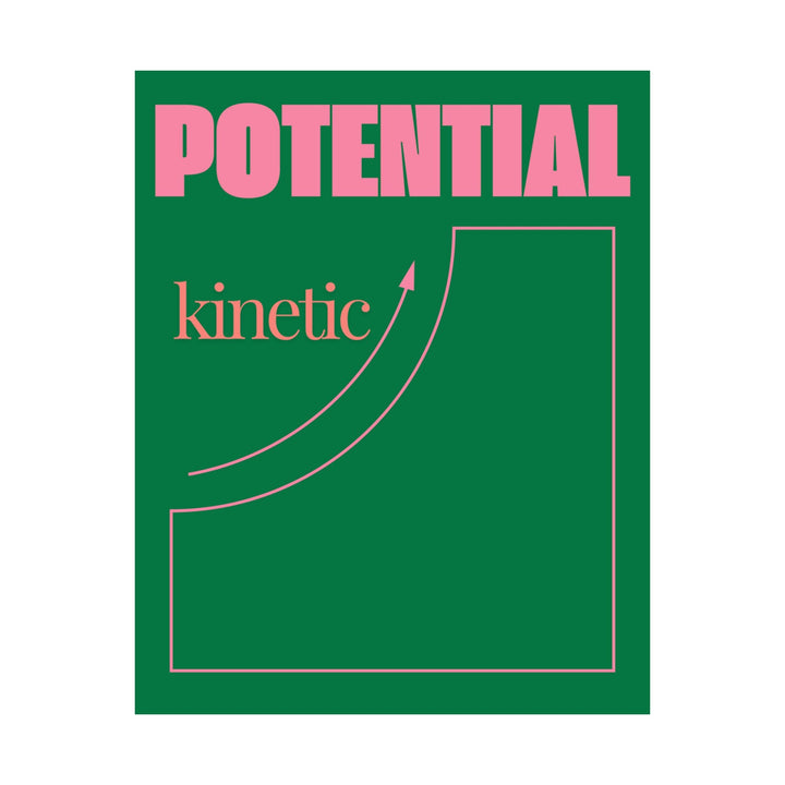 Vertical Posters - Physics and Engineering Pun about Energy - Green Product vendor