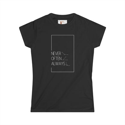 Rarely obtuse. Often acute. Always right. T shirt for STEM Women. Product vendor