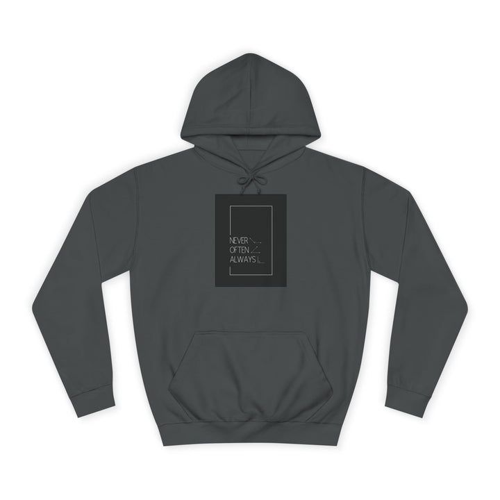 Geometric Puns College Hoodie for Women