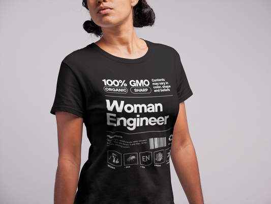 Woman Engineer. Product vendor