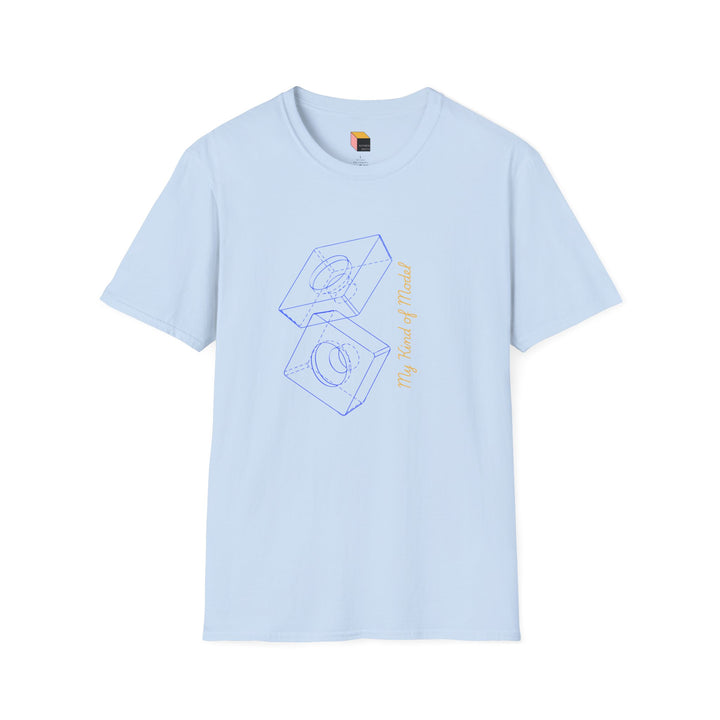3D Model Pun. Engineer's T-Shirt