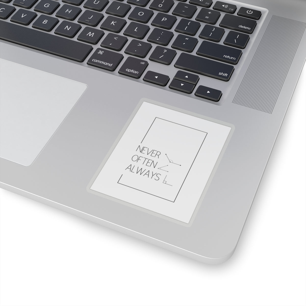 Math Pun Kiss-Cut Stickers - Geometric Sass - Always Right