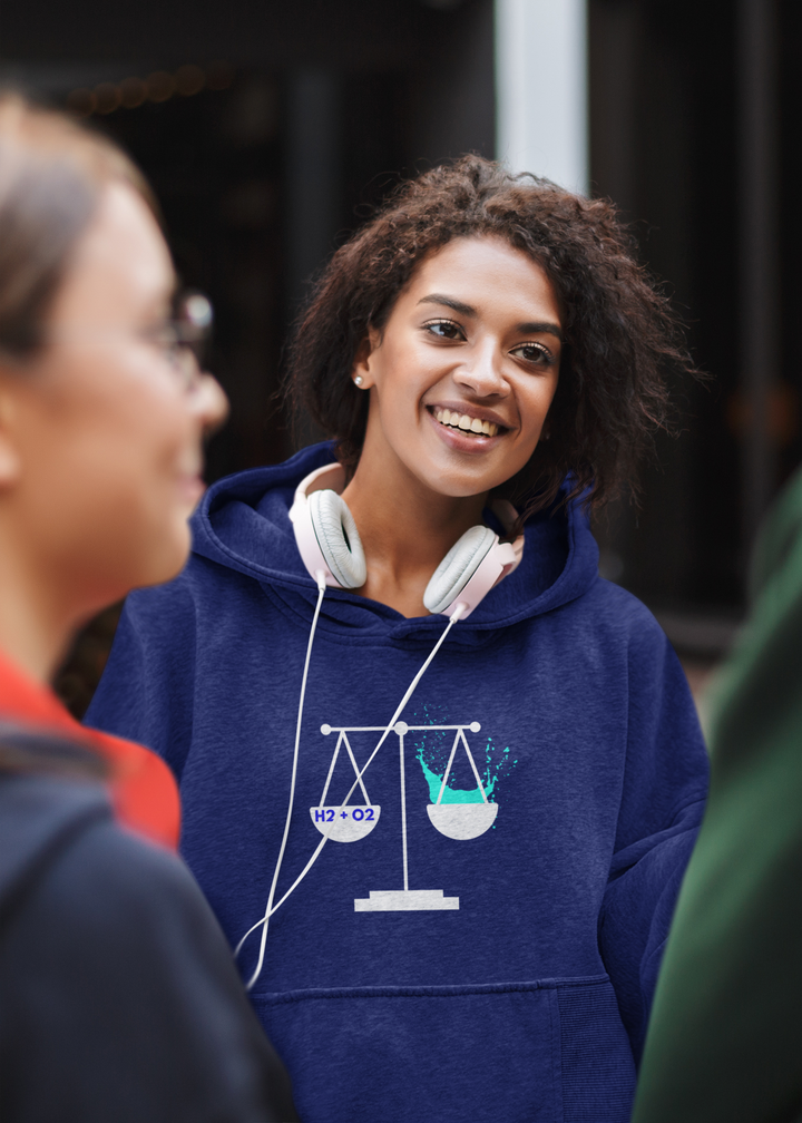 Chemistry Pun Hoodie: A Balanced Equation