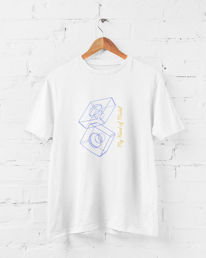 3D Model Pun. Engineer's T-Shirt