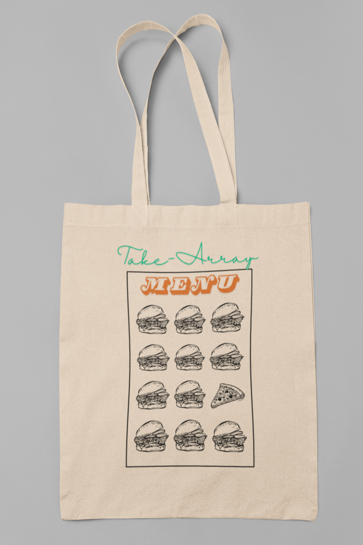 Tote Bag Math Array Pun Design