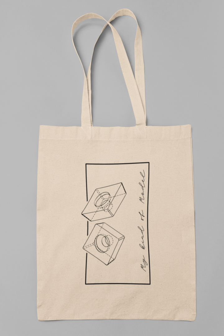 Tote Bag Mechanical Engineer 3D CAD Pun