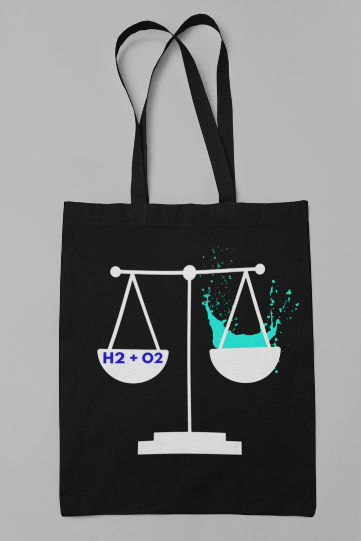 Tote Bag Chemistry Pun - Cotton Canvas