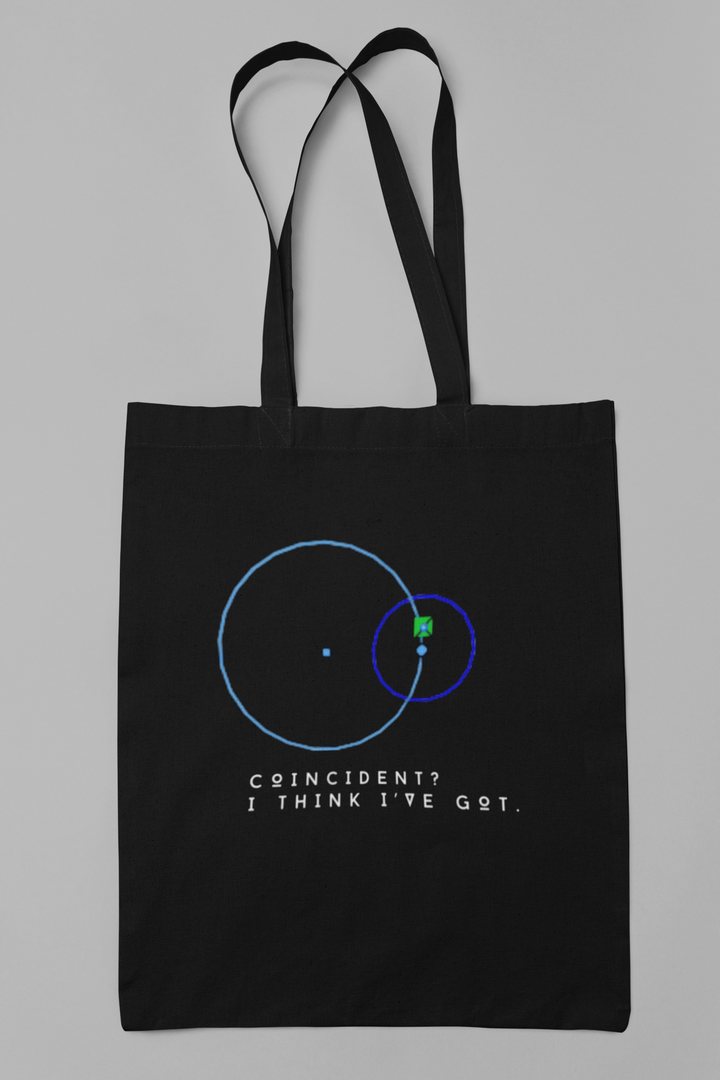 Coincident? I think not. Tote.