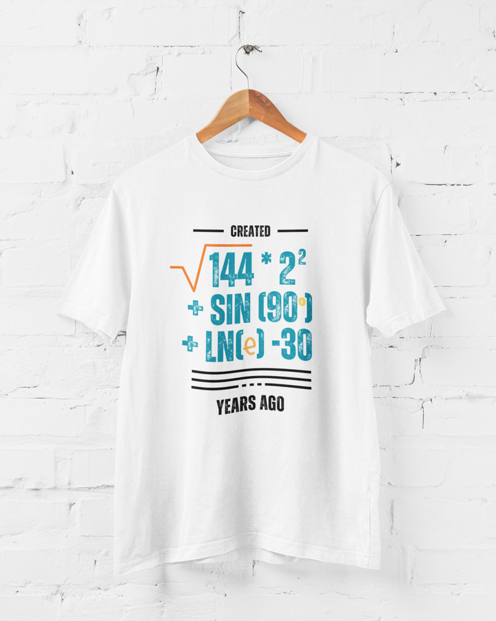 20th Birthday Equation T-Shirt - Unisex
