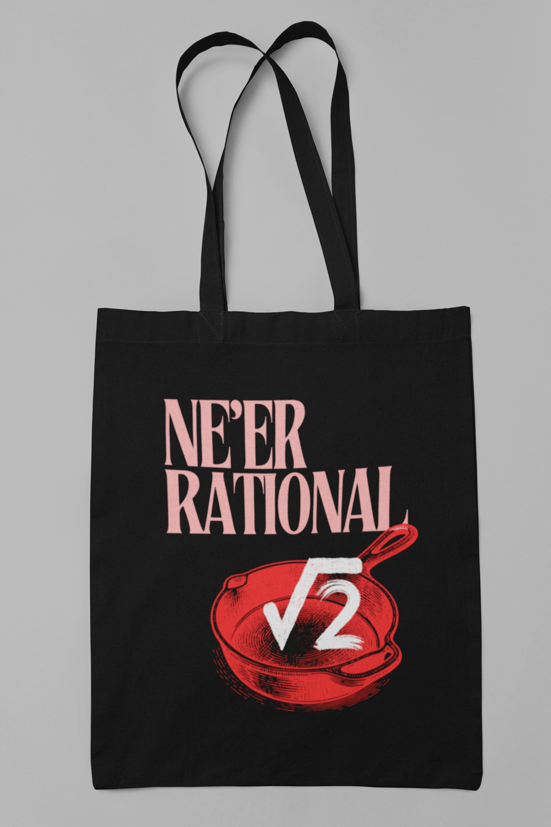 Tote Bag Never Rational Square root of 2 Product vendor