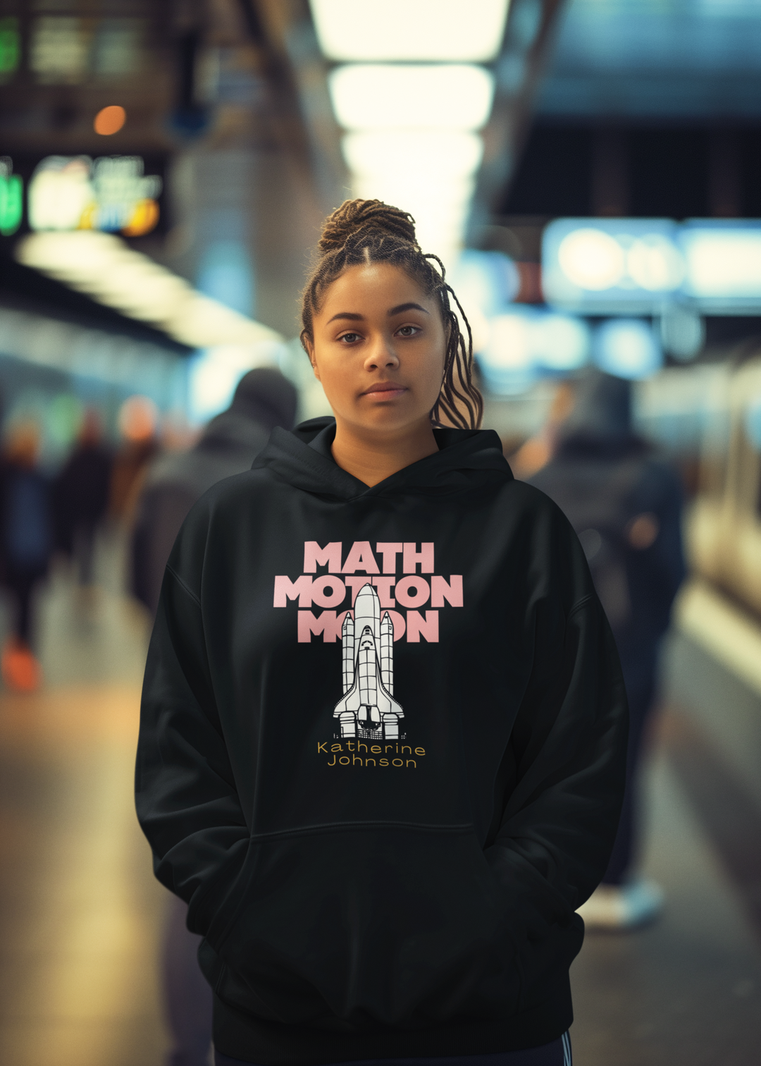 Katherine Johnson Women in STEM Hoodie — Celebrating Female Trailblazers Product vendor