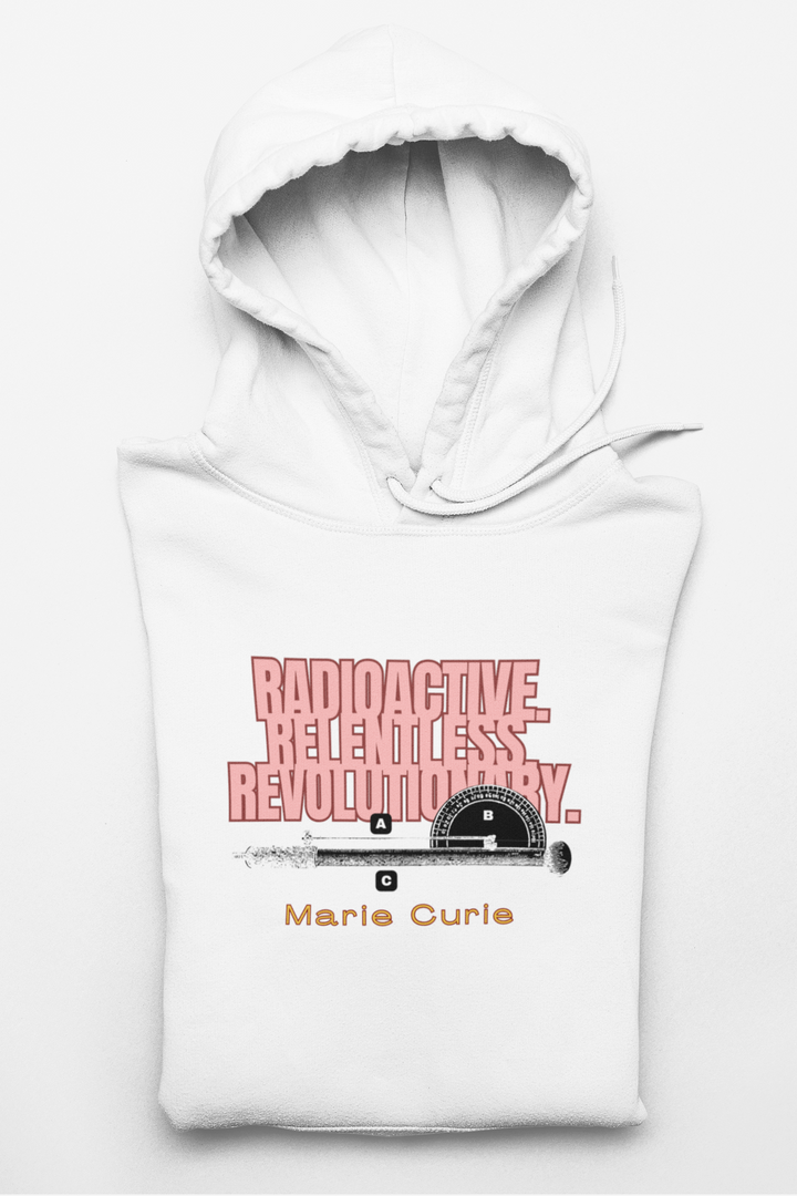 Marie Curie - Women in STEM Hoodie — Women's Science Tribute Product vendor