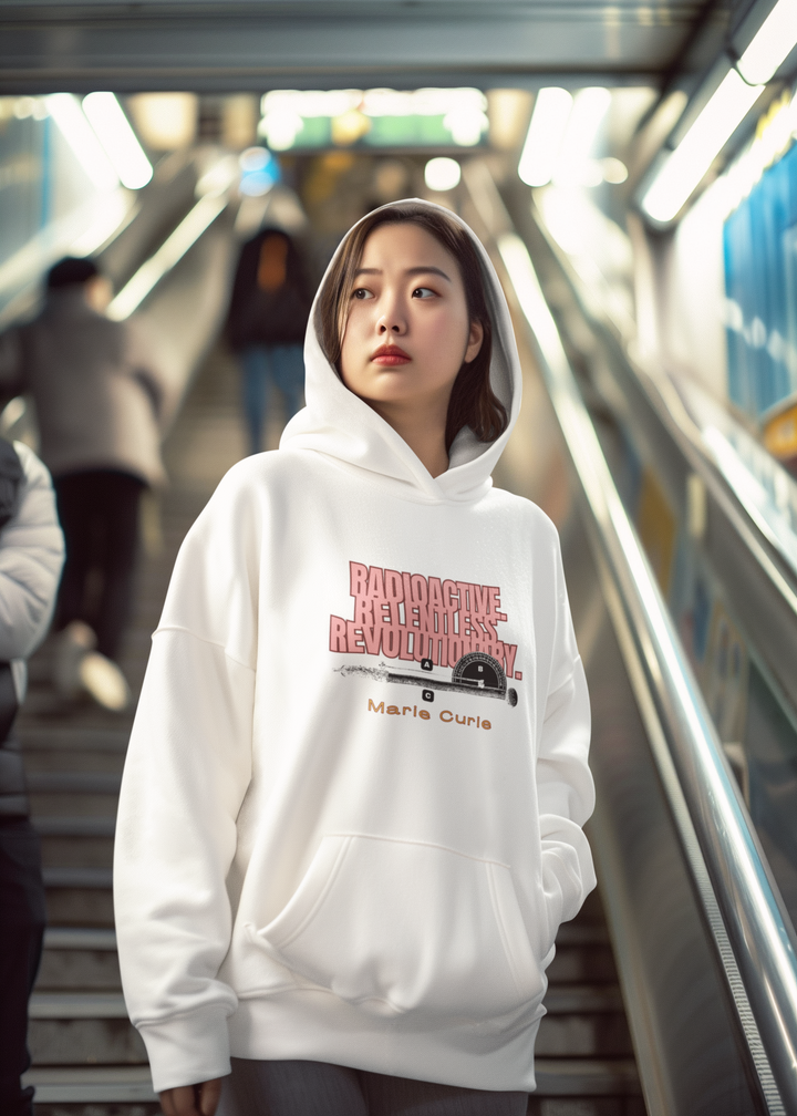 Marie Curie - Women in STEM Hoodie — Women's Science Tribute Product vendor