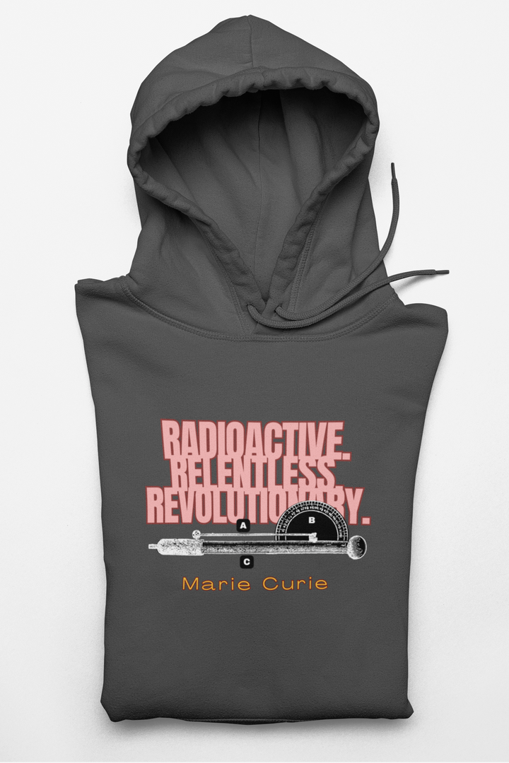 Marie Curie - Women in STEM Hoodie — Women's Science Tribute Product vendor