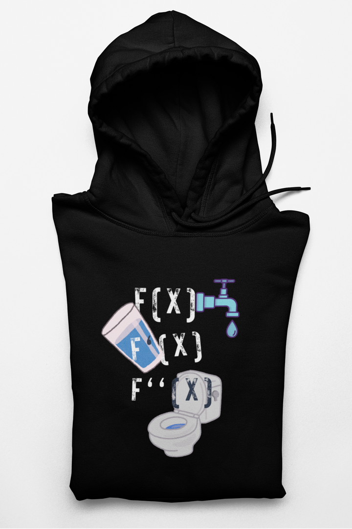 Derivatives Series Hoodie — Faucet, Cup, Toilet Graphic Product vendor