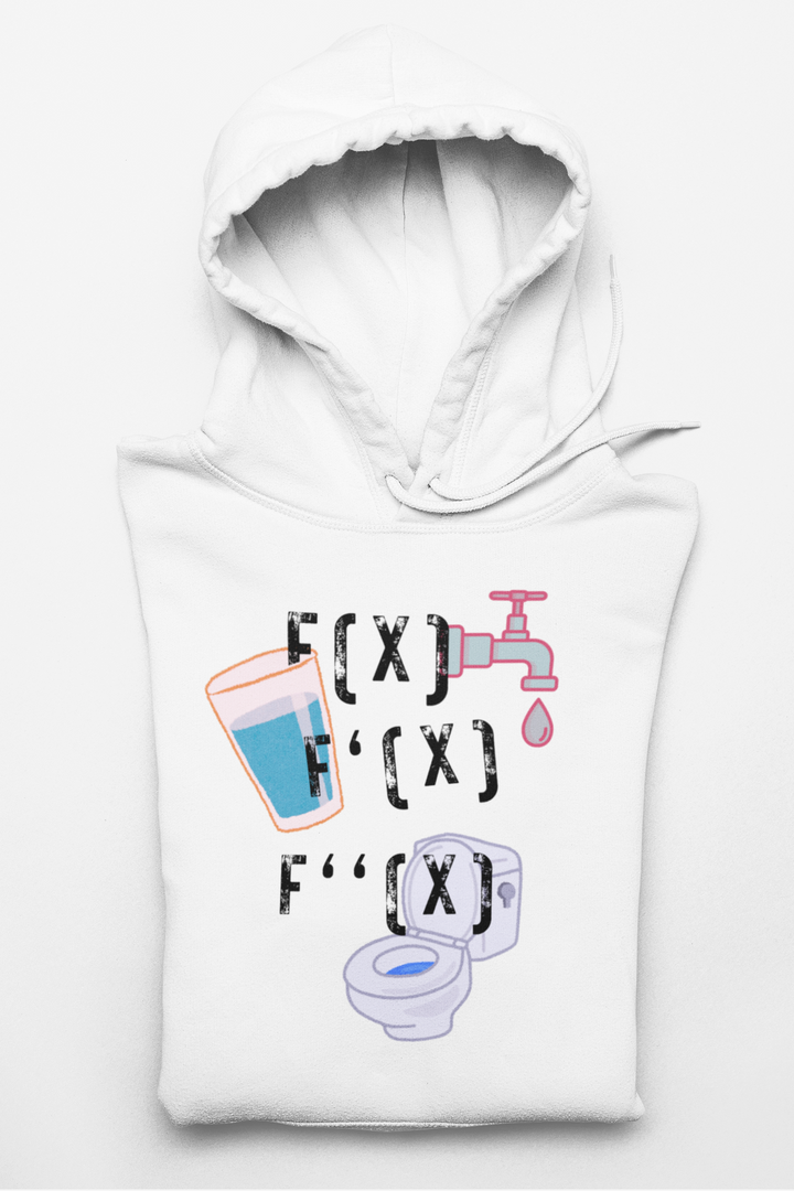 Derivatives Series Hoodie — Faucet, Cup, Toilet Graphic Product vendor