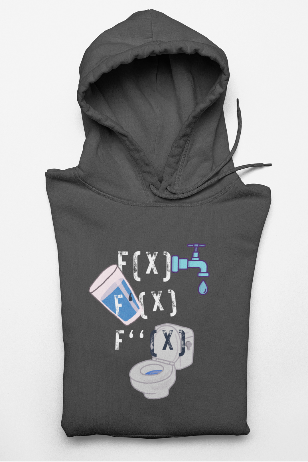 Derivatives Series Hoodie — Faucet, Cup, Toilet Graphic Product vendor