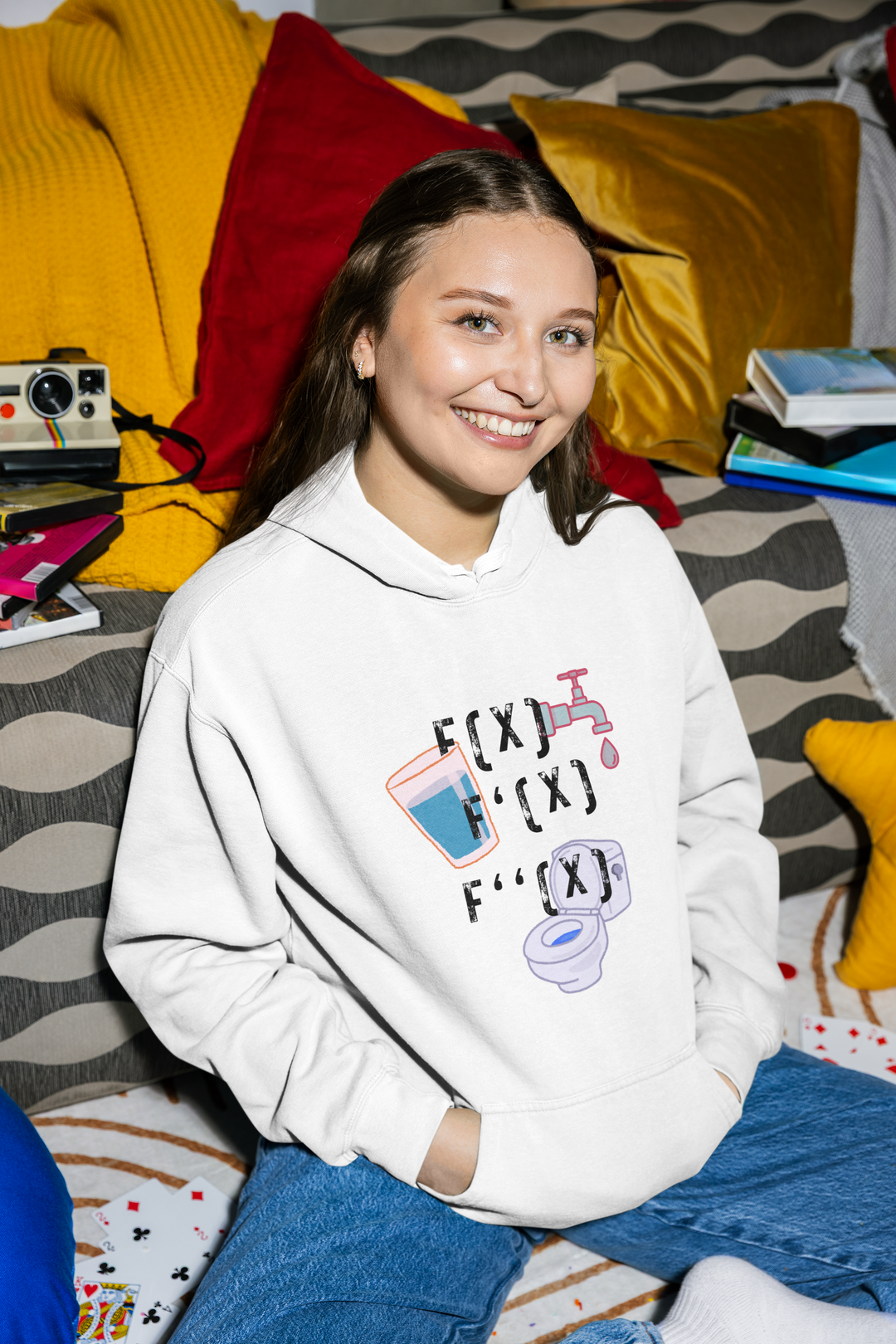 Derivatives Series Hoodie — Faucet, Cup, Toilet Graphic Product vendor