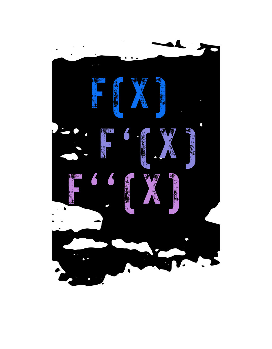 Derivative Sticker Sheet -Math Stickers - Calculus Stickers - STEM Vinyl Stickers - Math Teacher Gift - Math Nerd Gift - Color Derivative Designs Product vendor