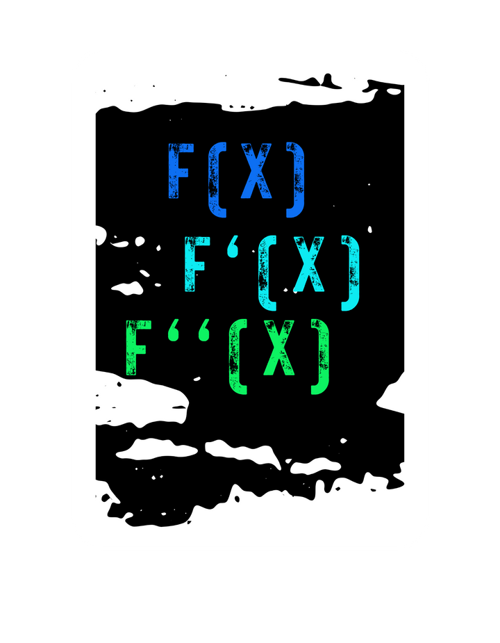 Derivative Sticker Sheet -Math Stickers - Calculus Stickers - STEM Vinyl Stickers - Math Teacher Gift - Math Nerd Gift - Color Derivative Designs Product vendor